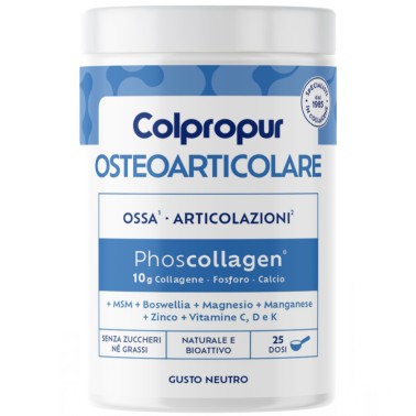Colpropur Osteoarticolare Ossa e Articolazioni Collagene - 325 gr BENESSERE ARTICOLAZIONI