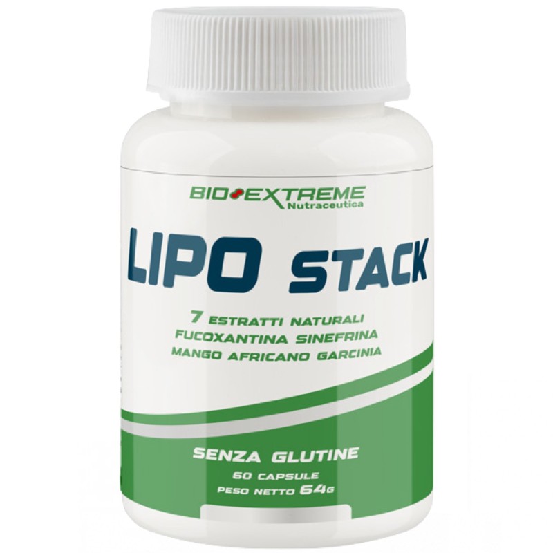Bio-Extreme Lipo Stack - 60 caps BRUCIA GRASSI TERMOGENICI