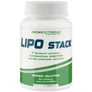 Bio-Extreme Lipo Stack - 60 caps BRUCIA GRASSI TERMOGENICI