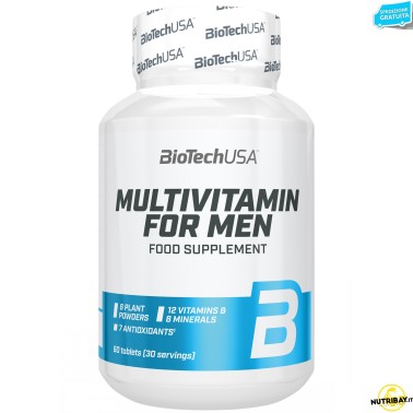 Biotech Usa Multivitamin For Men - 60 cpr VITAMINE
