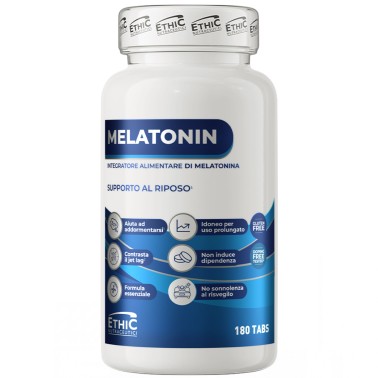Ethic Sport Melatonin - 180 cpr BENESSERE-SALUTE