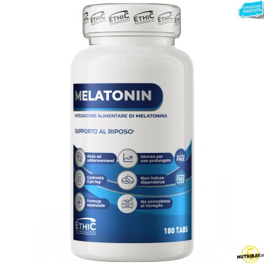 Ethic Sport Melatonin - 180 cpr BENESSERE-SALUTE