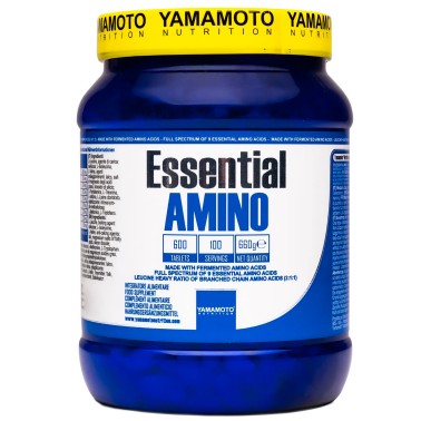 ESSENTIAL AMINO DI YAMAMOTO NUTRITION - 600 cpr AMINOACIDI COMPLETI / ESSENZIALI