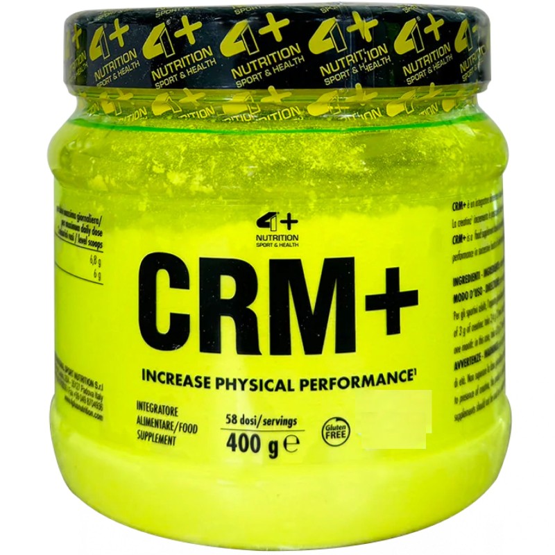 4+ NUTRITION CRM+ Creatina 400 gr. CREATINA