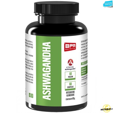 Bpr Nutrition Ashwagandha - 60 cpr BENESSERE-SALUTE