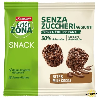 Enerzona Snack Bites Senza Zuccheri Aggiunti - 1 minipack da 24 gr AVENE - ALIMENTI PROTEICI