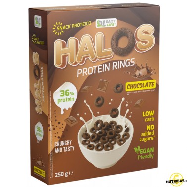 Daily Life Halos Protein Rings - 250 gr AVENE - ALIMENTI PROTEICI