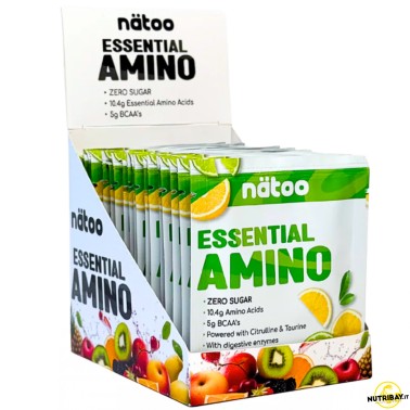 Natoo Essential Amino - 1 bustina monodose da 14 gr AMINOACIDI COMPLETI / ESSENZIALI