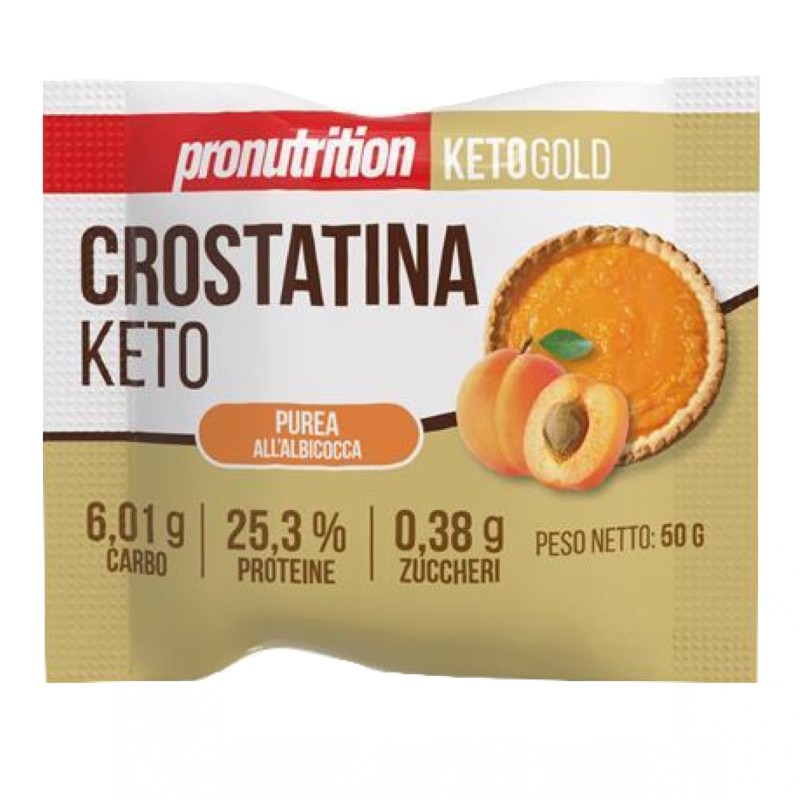 Pronutrition Crostatina Keto All'Albicocca - 1 crostata da 50 gr AVENE - ALIMENTI PROTEICI