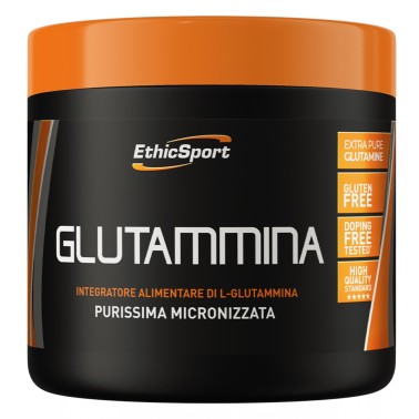 ETHIC SPORT Glutammina 300 gr Glutamina Micronizzata GLUTAMMINA