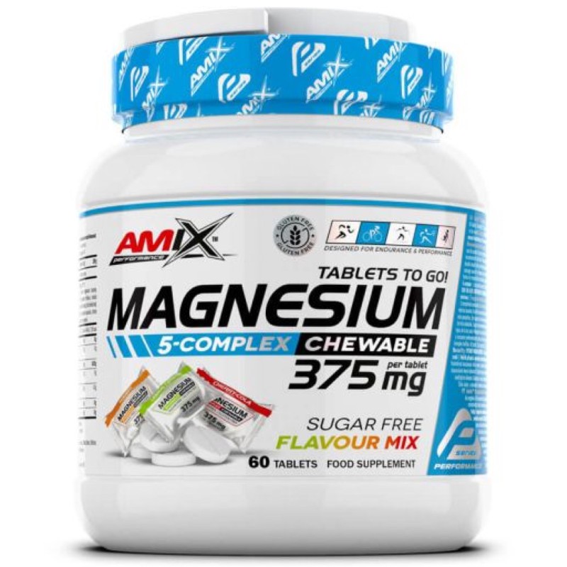 Amix Magnesium 5-Complex Chewable - 60 cpr masticabili SALI MINERALI