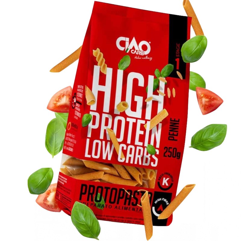 CiaoCarb Stage 1 Protopasta Penne - 250 gr AVENE - ALIMENTI PROTEICI
