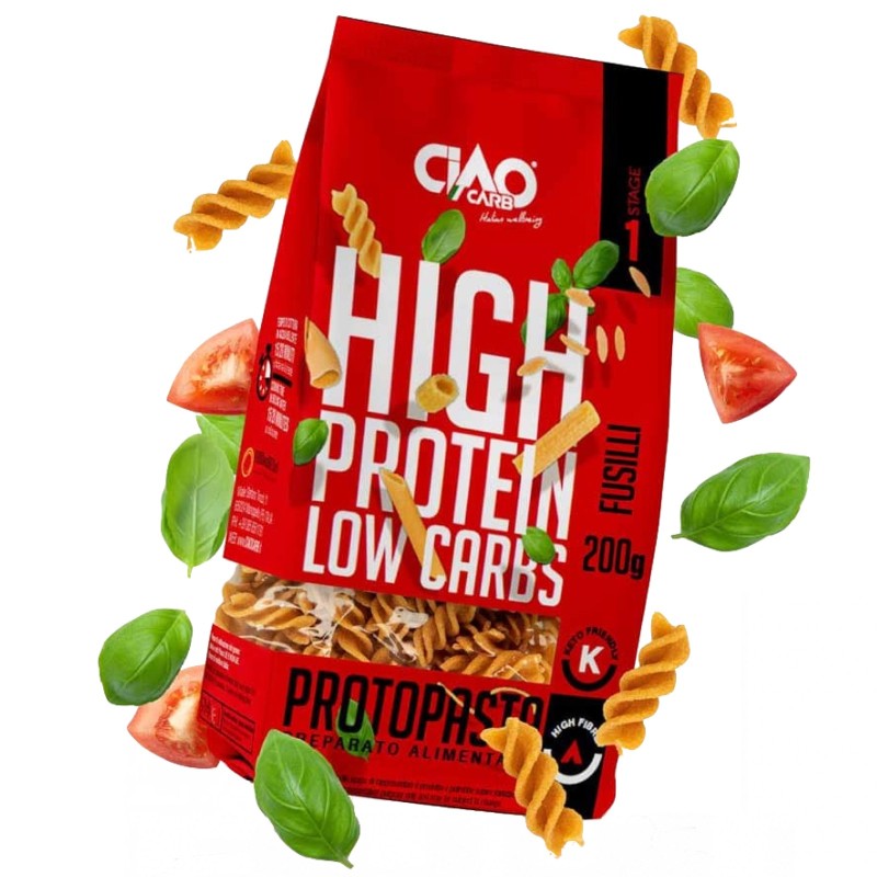 CiaoCarb Stage 1 Protopasta Fusilli - 200 gr AVENE - ALIMENTI PROTEICI