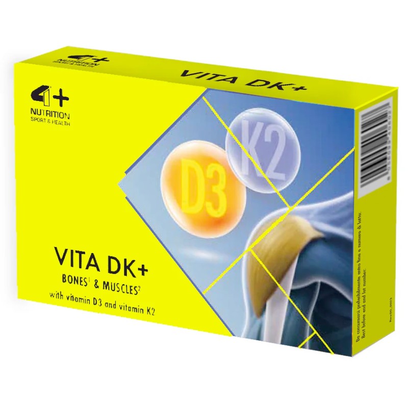 4+ Nutrition Vita DK+ - 30 cpr VITAMINE
