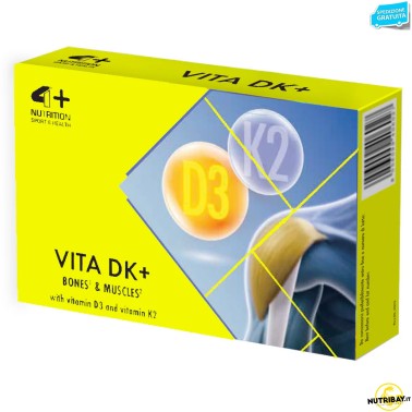 4+ Nutrition Vita DK+ - 30 cpr VITAMINE
