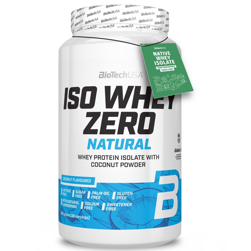 Biotech Usa Iso Whey Zero Natural - 908 gr PROTEINE
