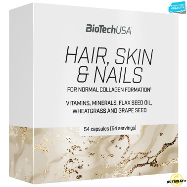 Biotech Usa Hair Skin & Nails - 54 caps BENESSERE-SALUTE