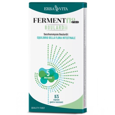 Erba Vita FermentFlor Pro Boulardii - 15 caps RIMEDI NATURALI