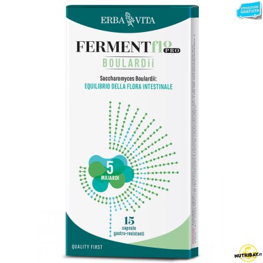 Erba Vita FermentFlor Pro Boulardii - 15 caps RIMEDI NATURALI