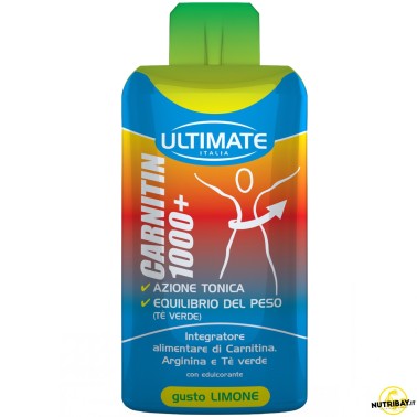 Ultimate Italia Carnitin 1000+ - 1 gel da 25 ml CARNITINA