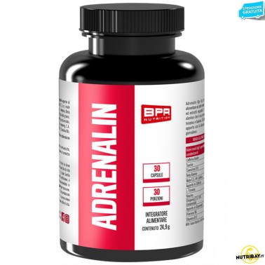 Bpr Nutrition Adrenalin - 30 caps PRE ALLENAMENTO