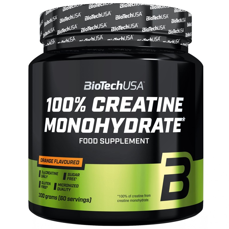 Biotech Usa 100% Creatine Monohydrate - 300 gr CREATINA