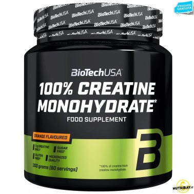 Biotech Usa 100% Creatine Monohydrate - 300 gr CREATINA