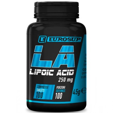 Eurosup Lipoic Acid 100 cps. Integratore di Acido Alfa Lipoico anti Radicali BENESSERE