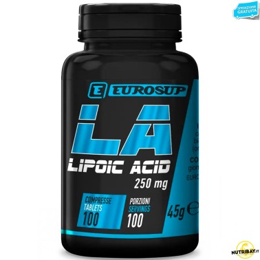 Eurosup Lipoic Acid 100 cps. Integratore di Acido Alfa Lipoico anti Radicali BENESSERE