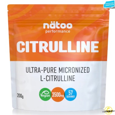 Natoo Performance Citrulline - 200 gr PRE ALLENAMENTO