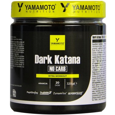 Yamamoto Nutrition Dark Katana NO CARB - 320 gr AMINOACIDI COMPLETI / ESSENZIALI