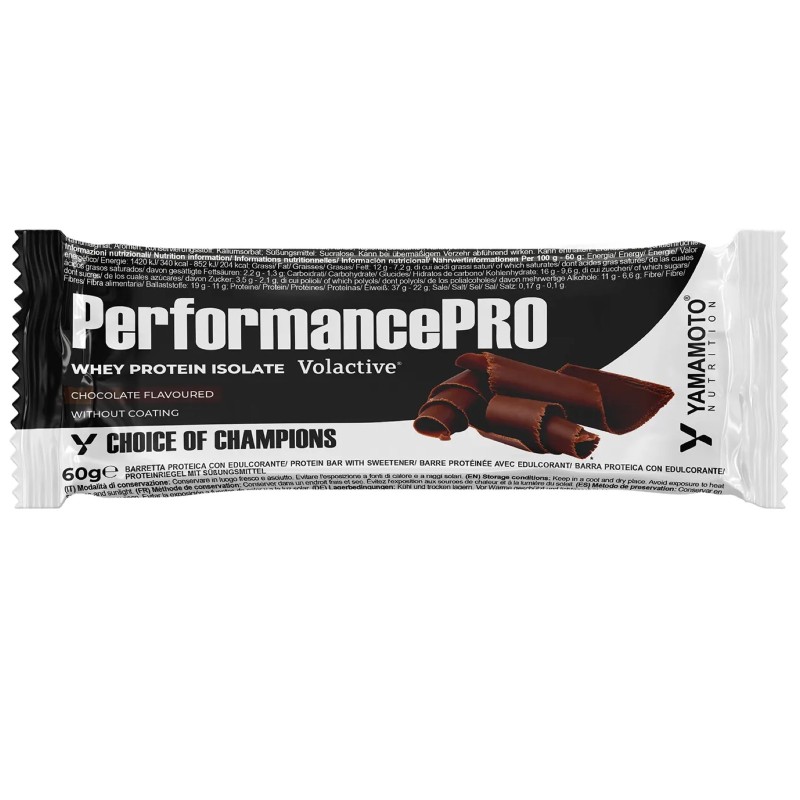 Yamamoto Nutrition PerformancePRO Bar - 1 barretta da 60 gr BARRETTE ENERGETICHE