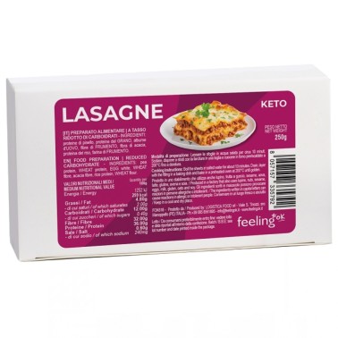 Feeling Ok - +Protein - Lasagne - 250 gr AVENE - ALIMENTI PROTEICI