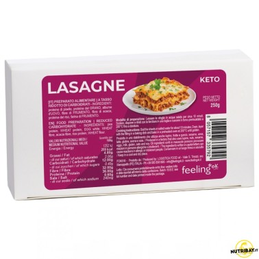 Feeling Ok - +Protein - Lasagne - 250 gr AVENE - ALIMENTI PROTEICI