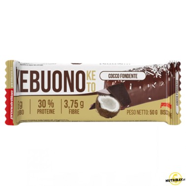 Pronutrition Kebuono Cocco Fondente - 1 biscottone da 50 gr AVENE - ALIMENTI PROTEICI