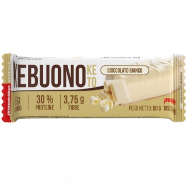Pronutrition Kebuono Cioccolato Bianco - 1 biscottone da 50 gr AVENE - ALIMENTI PROTEICI