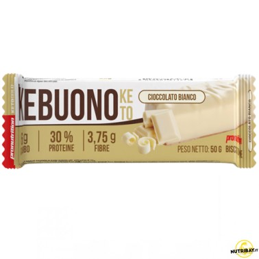 Pronutrition Kebuono Cioccolato Bianco - 1 biscottone da 50 gr AVENE - ALIMENTI PROTEICI