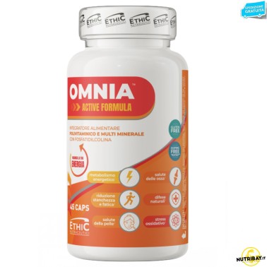 ETHIC SPORT OMNIA Active Formula 45 caps Integratore di vitamine e minerali VITAMINE