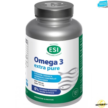 ESI OMEGA 3 EXTRA PURE 180 perle OMEGA 3