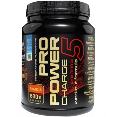 Net Integratori ProPower Charge 5 - 600 gr PRE ALLENAMENTO