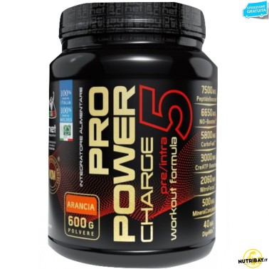 Net Integratori ProPower Charge 5 - 600 gr PRE ALLENAMENTO