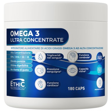 Ethic Sport Omega 3 Ultra Concentrate - 180 caps OMEGA 3