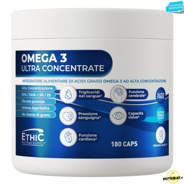 Ethic Sport Omega 3 Ultra Concentrate - 180 caps OMEGA 3