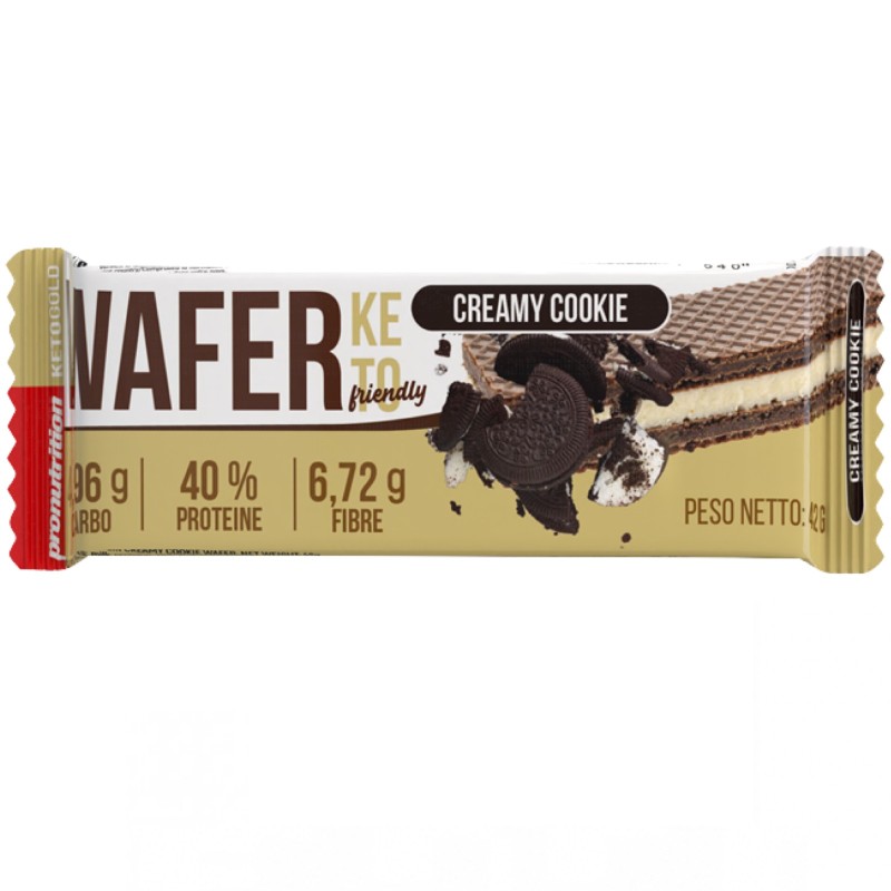 Pronutrition Wafer Keto - 1 wafer da 42 gr BARRETTE ENERGETICHE