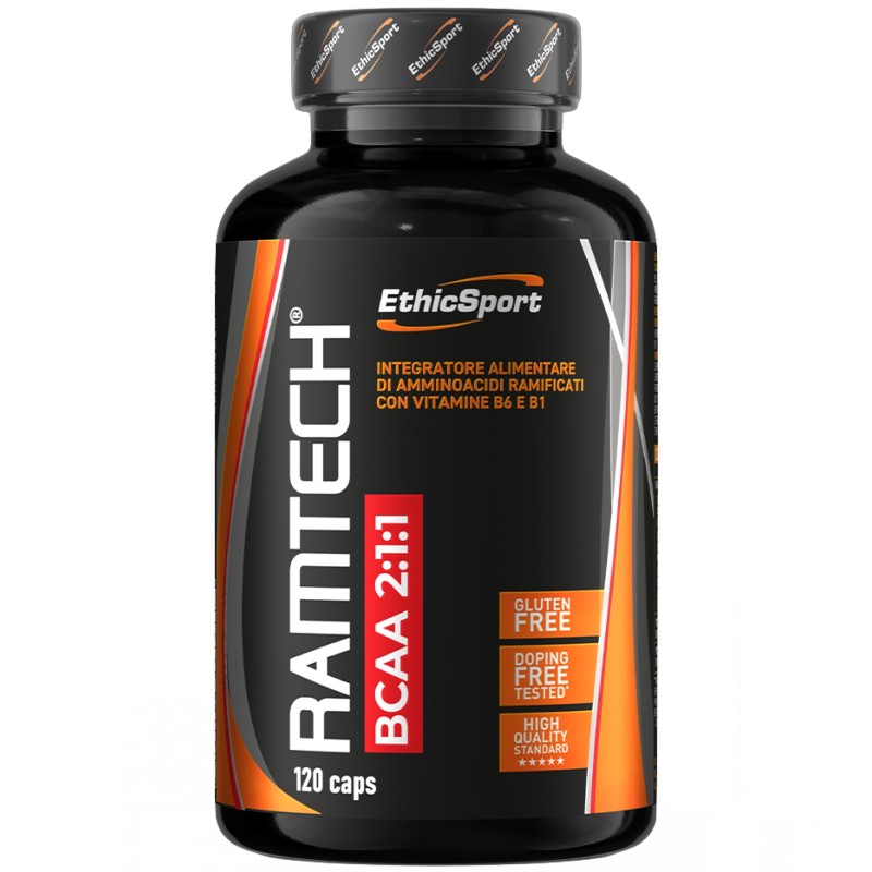 ETHIC SPORT RAMTECH BCAA 2:1:1 120 caps AMINOACIDI BCAA
