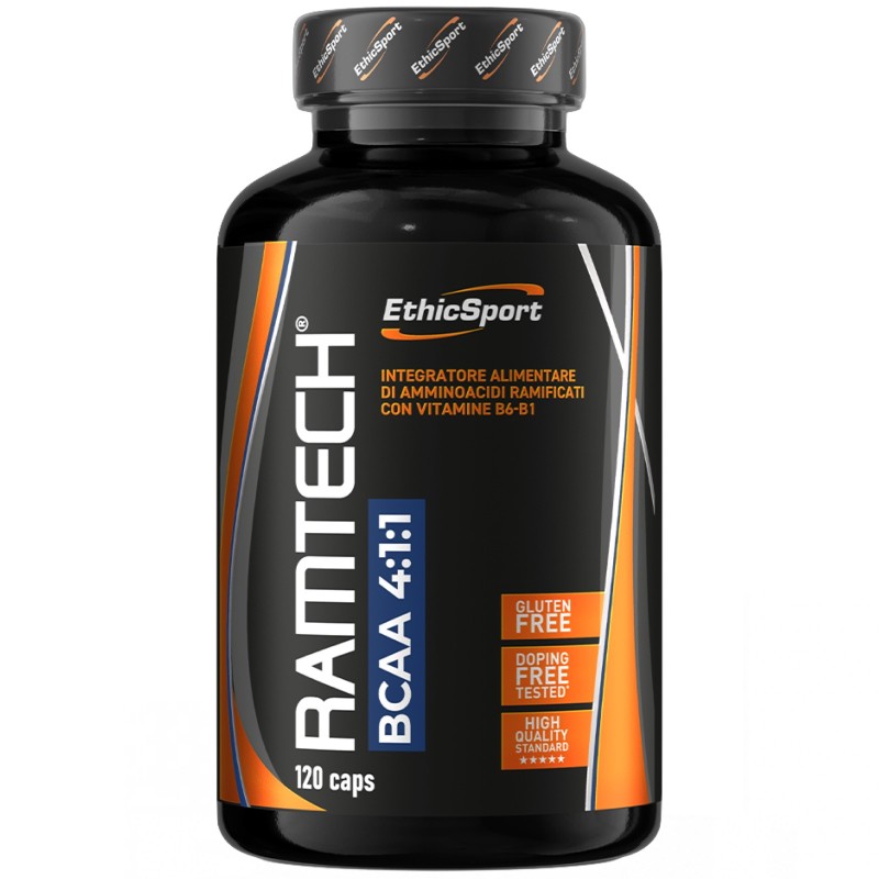 ETHIC SPORT RAMTECH BCAA 4:1:1 120 caps AMINOACIDI BCAA