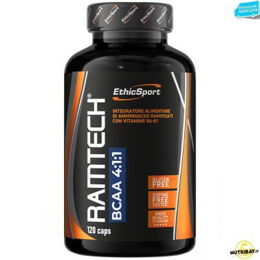 ETHIC SPORT RAMTECH BCAA 4:1:1 120 caps AMINOACIDI BCAA