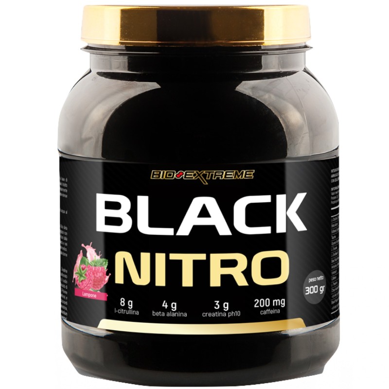 Bio-Extreme Black Nitro - 300 gr PRE ALLENAMENTO