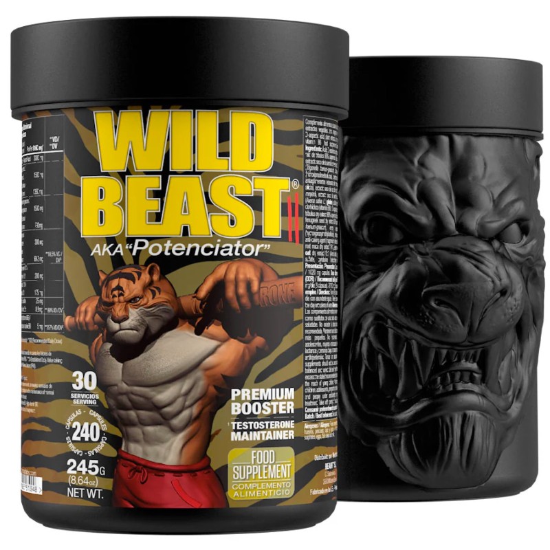 Zoomad Labs Wild Beast - 240 caps TONICI