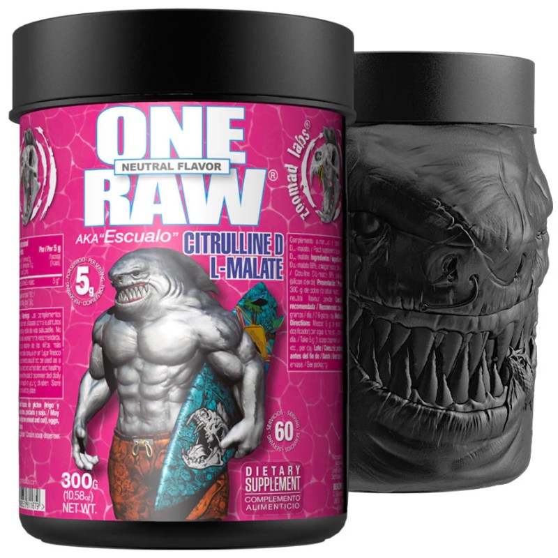 Zoomad Labs One Raw Citrullina Malato - 300 gr PRE ALLENAMENTO
